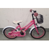 DBS, 16", singlespeed, pink, basket,